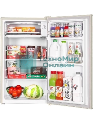 Холодильник Maunfeld MFF83RBG бежевый однокамерный 85л