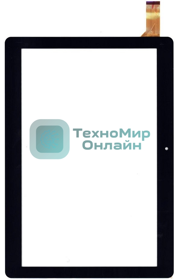 Сенсорное стекло (тачскрин) DEXP Ursus P510 4G, черное