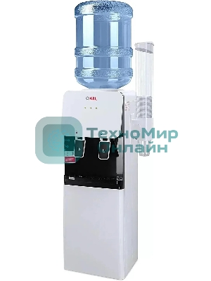Кулер для воды AEL LD-AEL-85c, верхняя загрузка, нагрев 95 °С, охлаждение 8 °С, белый/черный