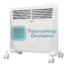 Конвектор электрический Ballu Enzo BEC/EZMR-1000 белый, 1000 Вт, 15 м2, термостат