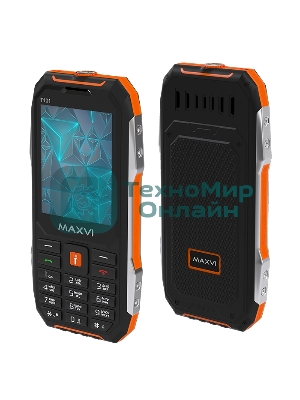 Мобильный телефон Maxvi T101 оранжевый