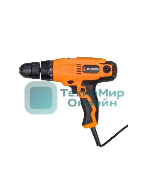 Дрель-шуруповерт Вихрь СШ-550/2, 550 Вт, 34 Нм, щеточный