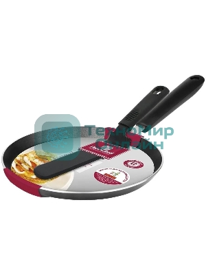Сковорода блинная Rondell RDA-1407, 26 см, без крышки, черный