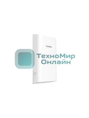 Tenda O1-5G Наружная точка доступа, 5 ГГц, до 867 Мбит/с, внутренняя антенна 1x9dBi, IP65, PoE, LAN 1x100 Мбит/с