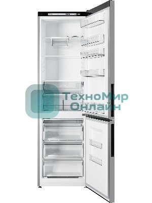 Холодильник Atlant ХМ-4626-181 серебристый двухкамерный 251/119л морозилка снизу