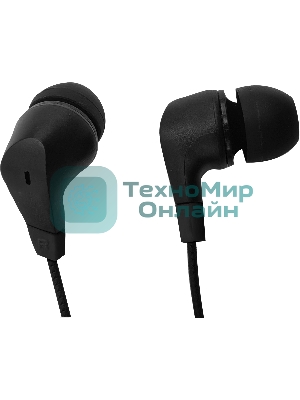 Проводные наушники Oklick HS-S-250 черный, внутриканальные, Jack 3.5 мм