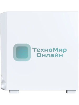 Компьютерный корпус Montech X5 белый без БП ATX 4x120mm 1xUSB 2.0 1xUSB 3.0 1xUSB3.1 audio bott PSU