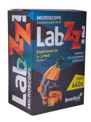Микроскоп Levenhuk LABZZ M101 MOONSTONE Лунный камень