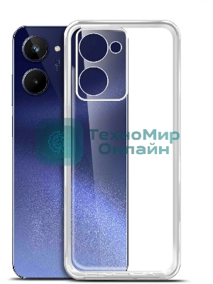 Чехол (клип-кейс) BoraSCO для Realme 10 4G 71180 прозрачный