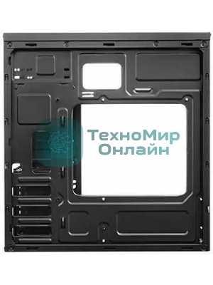 Компьютерный корпус LinkWorld VC-13M071 М0 черный без БП mATX 1x80мм 1x120мм 2xUSB 2.0 audio