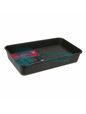 Форма для выпечки Rondell Loft Professional RDF-1510 прямоуг. 39.5x27.5x7.8см сталь черный