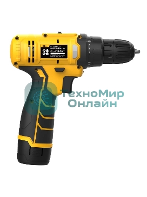 Дрель-шуруповерт Deli DL-DZ12-5A2, 12 В, 2 Ач, 30 Нм, щеточный