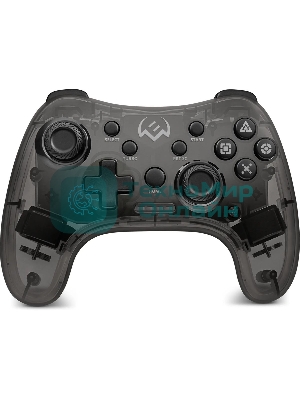 Геймпад SVEN GC-5050 черный Bluetooth Беспроводной виброотдача обратная связь (в компл.:держатель для смартфона/кабель USB) (SV-016029)