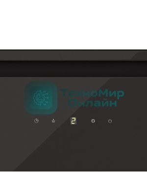 Вытяжка встраиваемая LEX Hyper 600 GS Inverter BL черный управление: сенсорное (1 мотор)