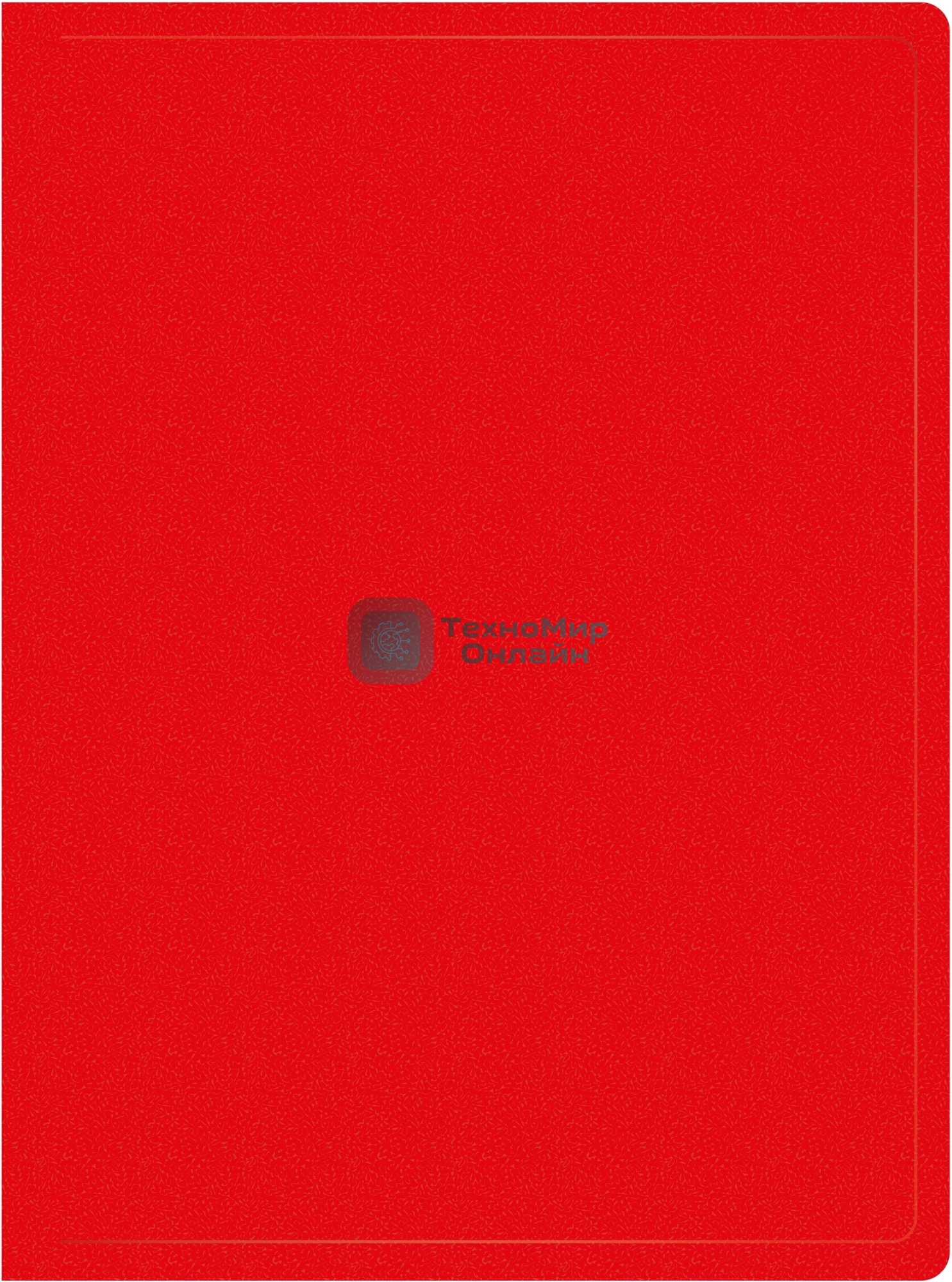 Папка с 30 прозрачными вкладками Silwerhof Eco A4, пластик, 0.5мм, красный