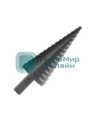 Сверло PATRIOT по металлу ступенчатое 4-32 мм, HSS, упаковка блистер