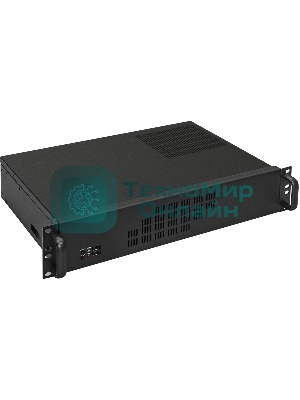 Корпус Procase 2U300-04 (2U Rack server case, черный, без блока питания(PS/2), глубина 300мм, MB 9.6