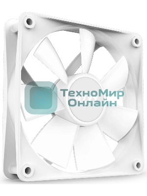 Вентилятор для корпуса Case Cooler NZXT F140 RGb Core Twin Pack (140x140x25мм, 4-pin PWM, RGb, 89.48CFM, 32.5dBA, 1800RPM, белый, 2pcs)