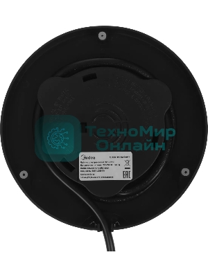 Чайник электрический Midea MK-8019, мощность 2200 Вт, объем 1.7 л, цифровой дисплей, регулировка температуры нагрева, 6 режимов нагрева, поддержание температуры, подсветка