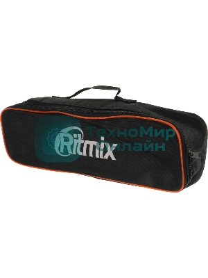 Пылесос ручной Ritmix CVC-003 черный/серый, 70 Вт, уборка сухая, пылесборник контейнер 0.32 л