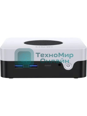 Мини ПК Chuwi LarkBox X Nettop серый/белый i3-1220P(1.5Ghz)/8Gb/256Gb SSD/W11Home/bracket