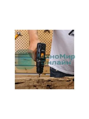 Дрель-шуруповерт Deko GCD12DU, 12 В, 2 Ач, 32 Нм, щеточный, ударный