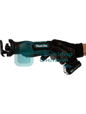 Ножовка Makita JR103DWAE10.8В 2х2Ач Li-ion 0-3300об\м ход-13мм рез-50мм 1.3кг чем б\кл зам. пилки
