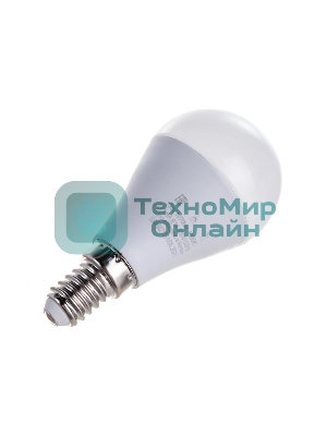 Лампа светодиодная SAFFIT SBG4513 (55158) 13Вт Е14 белый матовый шар