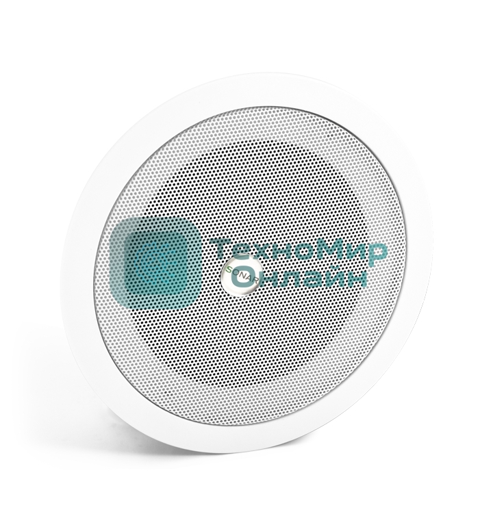 Система акустическая потолочная SCS-06-03, 100В, мощность 6/3/1.5 Вт