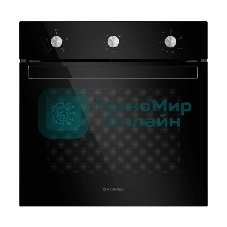 Шкаф духовой газоэлектрический Maunfeld EOGC604B Slim