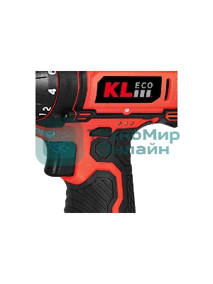 Дрель-шуруповерт KLECO KE2213NM, 12 В, 0 Ач, 19 Нм, щеточный