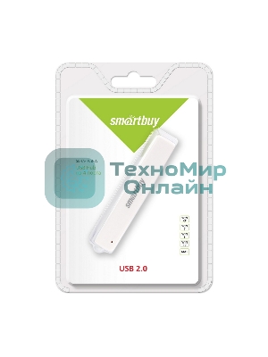 USB-концентратор Smartbuy (SBHA-408-W) 4 порта белый