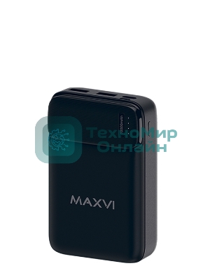 Портативный аккумулятор Maxvi PB10-08 10000 мАч, 2A, 2хUSB/Type-C/MicroUSB