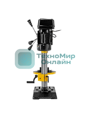Станок сверлильный радиальный Denzel DDM-550R, 550 Вт, 16 мм, 12 ск., настольный