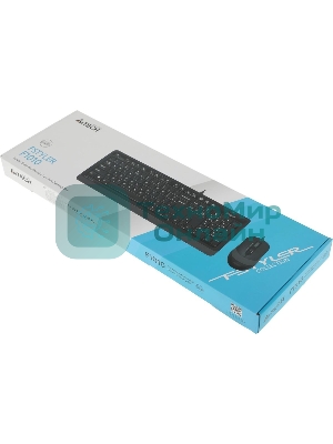 Комплект клавиатура+мышь A4Tech FStyler F1010 проводной, USB, 1600 DPI, чёрный