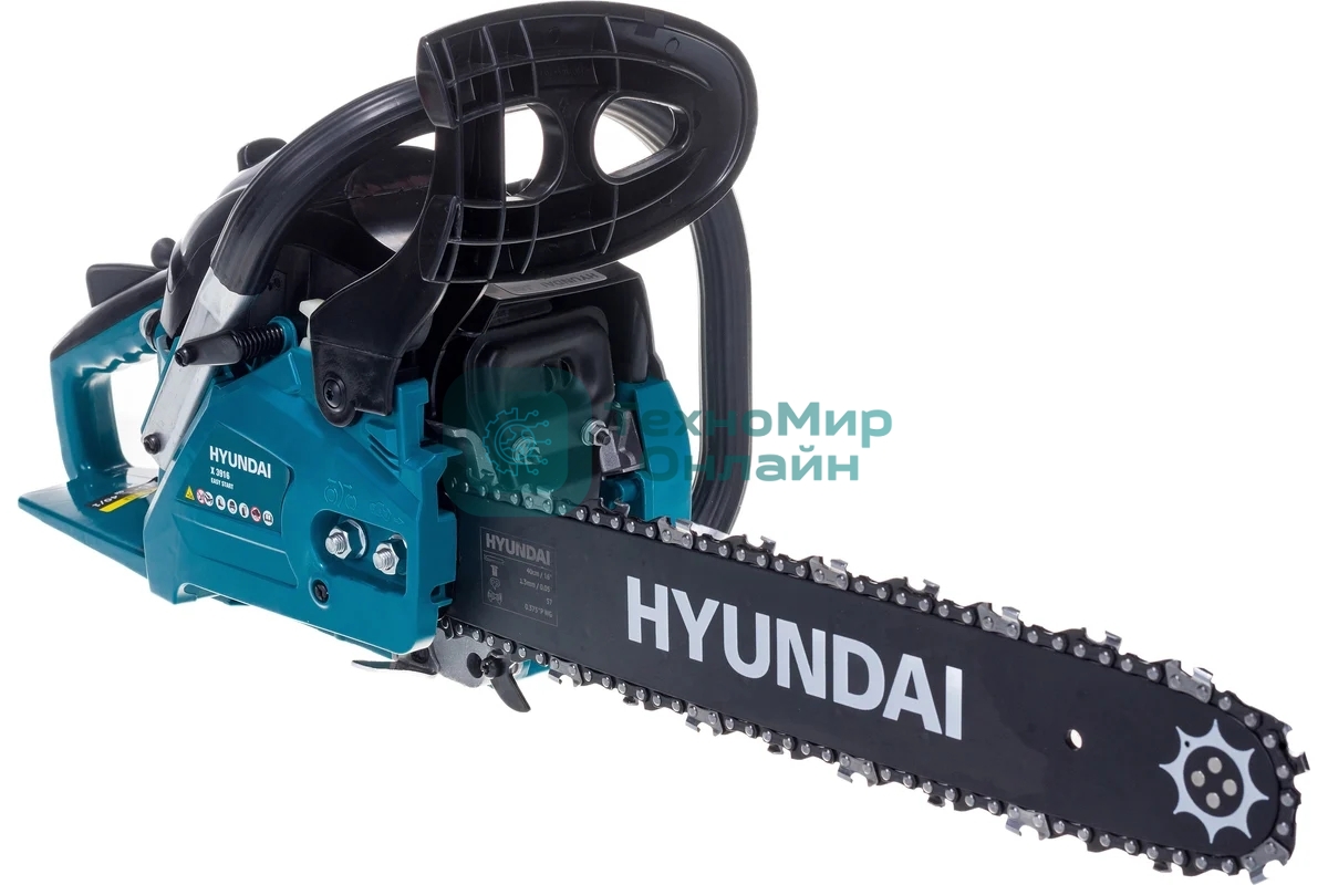 Бензопила Hyundai X 3916 1500Вт 2л.с. дл.шин.:16