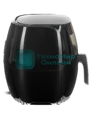 Аэрогриль Kitfort КТ-2220 черный, 1800 Вт, 6 л, электронное управление, 7 программ