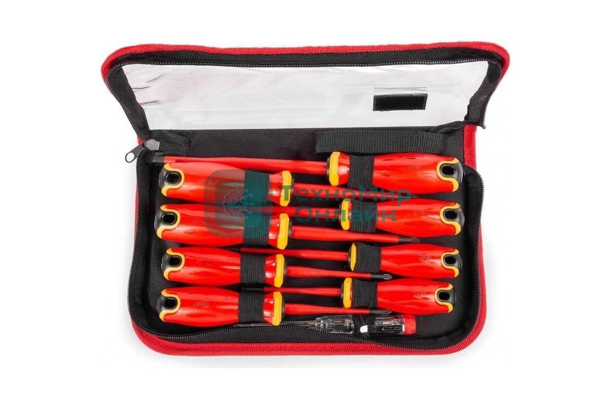 Набор диэлектрических отверток НИО-2209 серия СЛИМ