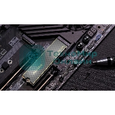 Накопитель SSD ADATA LEGEND 860, 500Gb, PCIe 4.0 x4, M.2 2280, NVMe, R/W 5000/3000, с радиатором