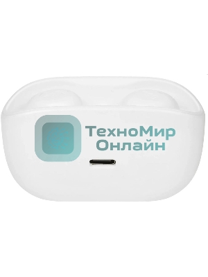 Наушники TWS JBL Wave Buds белый, внутриканальные, Bluetooth, быстрая зарядка, до 8 ч