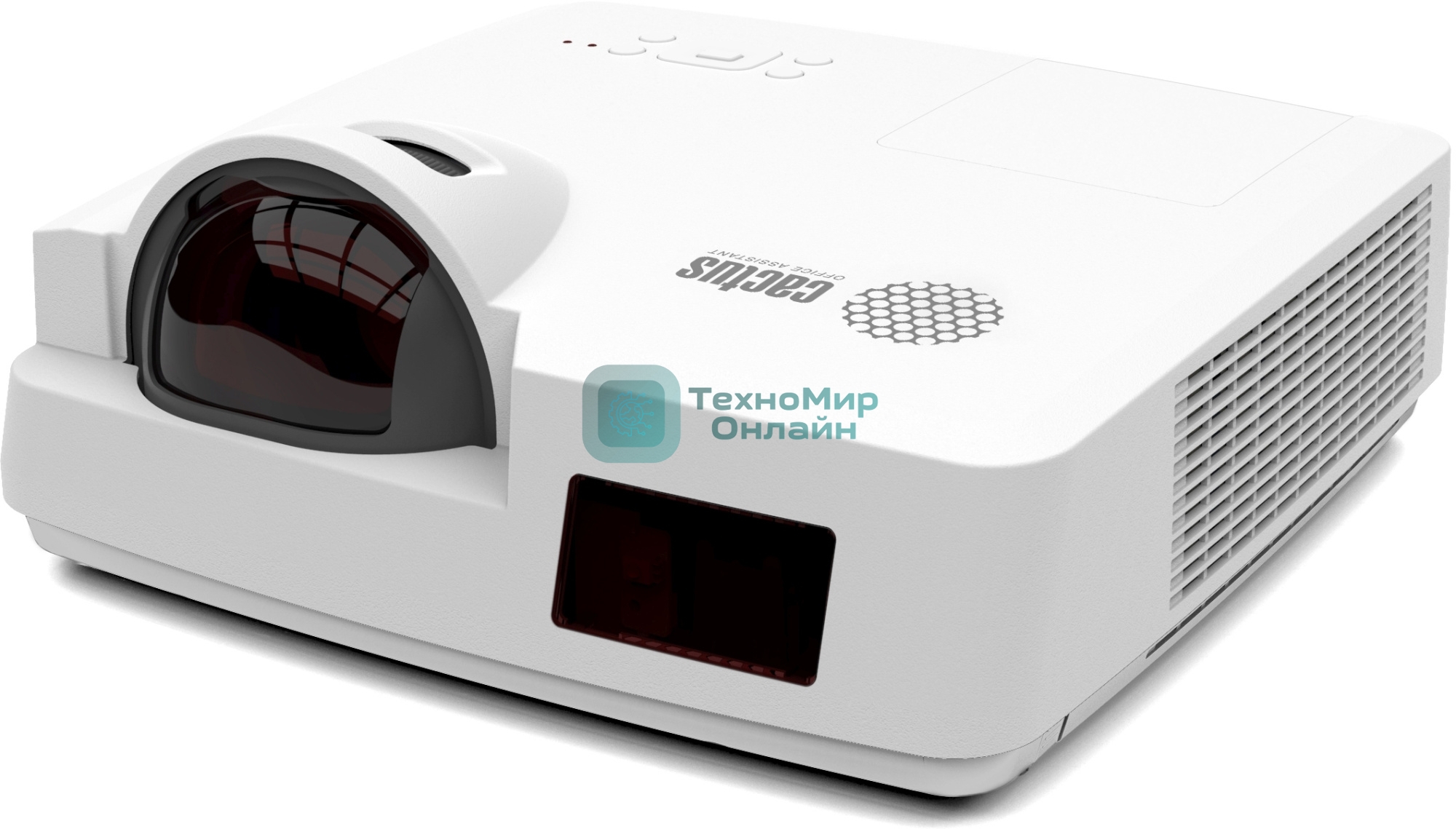 Проектор Cactus Bright CS-V2.WT 3LCD 4400Lm ANSI (1024x768) 30000:1 ресурс лампы:10000часов 1xUSB typeA 1xUSB typeB 2xHDMI 4кг