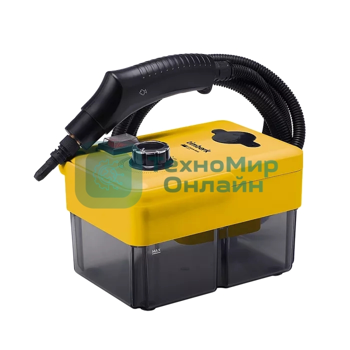 Пароочиститель Timberk T-STCF71 2000 Вт, 15 сек нагрев, 1.6 Л, до 30 мин, 5 бар (желтый)