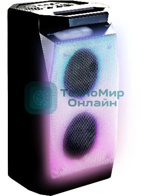 Колонка портативная Ural Молния 900 черный 90W 2.0 BT/3.5Jack 4000mAh