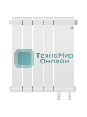 Радиатор Royal Thermo Infinity 500 Bianco Traffico VR80 - 6 секц.