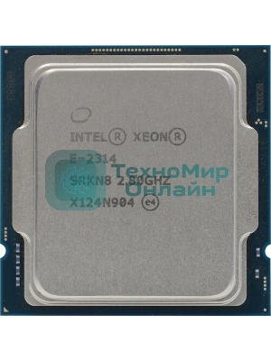 Процессор Intel Xeon E-2314 Soc-1200 2.8GHz OEM