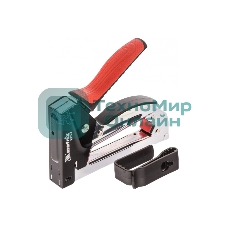 Степлер мебельный Matrix, стальной, быстрая загрузка, тип скобы 53, 6-10 мм, PRO