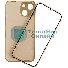 Чехол (клип-кейс) Gresso Smart Slim 360, для Apple iPhone 13, золотистый gr17smt502