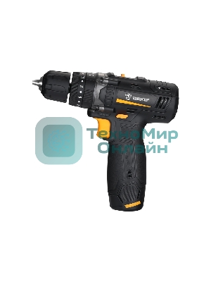 Дрель-шуруповерт Deko GCD12DU, 12 В, 2 Ач, 32 Нм, щеточный, ударный