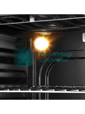 Духовой шкаф электрический встраиваемый HOMSair OES660BK01 черный