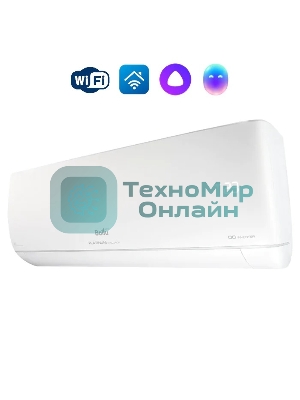 Внутренний блок сплит-системы Ballu BSUI/in-24HN8_23Y инвертор, 24000 BTU, 72 м², 31 дБ, охлаждение, обогрев, осушение, белый